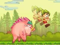 Jeu mobile Super bino jump adventure jungle game‏