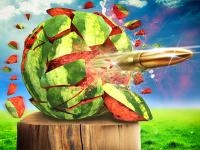 Jeu mobile Super watermelon shooter
