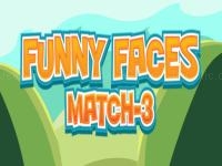 Jeu mobile Funny faces2 match3