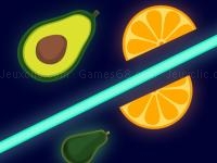 Jeu mobile Laser fruits slice