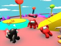 Jeu mobile Among us knockout