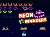 Jeu mobile Neon invaders classic