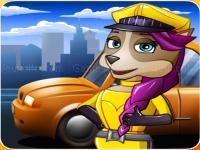Jeu mobile Kids racing. puppy patrol