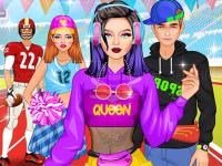 Jeu mobile College girls team makeover