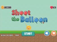 Jeu mobile Shoot the balloon