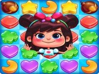 Jeu mobile Candy cookie rush match 3 sweet legend bomb fever
