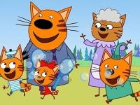 Jeu mobile Cat family educational games