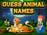 Guess animal names