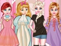 Jeu mobile Princess paper doll style dress up