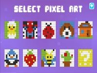 Jeu mobile Pixel coloring kids