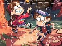 Jeu mobile Gravity falls jigsaw