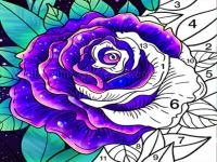 Jeu mobile Coloring book color by number