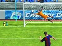 Jeu mobile Football world league cup penality final kicks