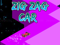Jeu mobile Zig zag car