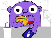 Jeu mobile Funny monsters puzzle