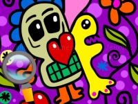 Jeu mobile Abstraction find 5 differences