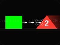 Jeu mobile Box vs triangle