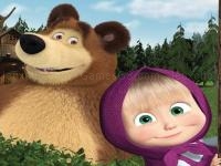 Jeu mobile Farm masha and the bear educational games online
