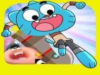 Jeu mobile The amazing world of gumball falp flap game online