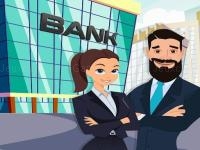 Jeu mobile Pretend play bank manager: town office fun life
