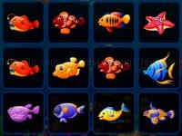 Jeu mobile Fish cards match