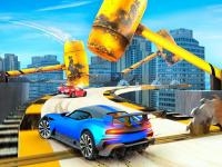 Jeu mobile Stunt car driving challenge - impossible stunts