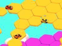 Jeu mobile Sport car - hexagon