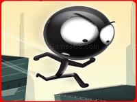 Jeu mobile Stickman roof runner