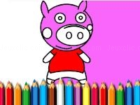 Jeu mobile Bts pig coloring game