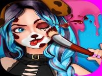 Jeu mobile Face paint party - social star dress-up games