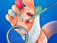 Jeu mobile Foot doctor game simulator