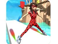 Jeu mobile Ladybug skating rink sky