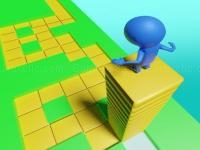 Jeu mobile Stacky jump maze - game online