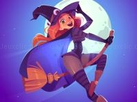 Jeu mobile Flappy witch