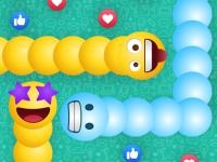 Jeu mobile Social media snake