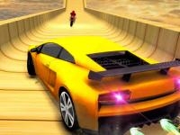 Jeu mobile Car stunts - sky driver