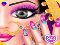 Jeu mobile Gopi doll - fashion nail art salon