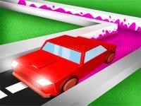 Jeu mobile Roller road splat - car paint 3d‏