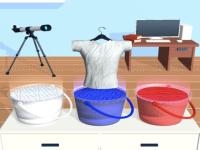 Jeu mobile Tie dyeing cloths