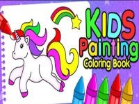 Jeu mobile Kids finger painting coloring