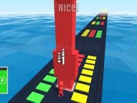 Jeu mobile Stack tower colors run
