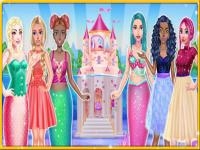 Jeu mobile Princess & mermaid doll house decorating