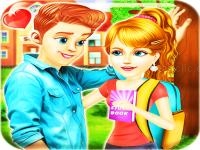 Jeu mobile Day at school student class pro