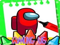 Jeu mobile Coloring book for amoung us 2
