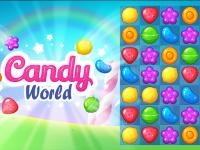 Jeu mobile Candy world bomb