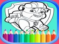 Jeu mobile Paw patrol coloring book for puppy patrol for kids