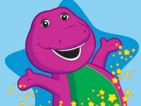 Jeu mobile Barney coloring