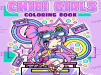 Jeu mobile Chibi girls coloring book: japanese anime coloring