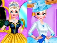 Jeu mobile Makeover royal queen vs modern queen dressup