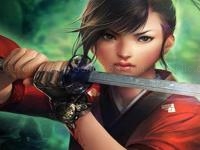 Jeu mobile Samurai girl runner game adventure- assassin ninja